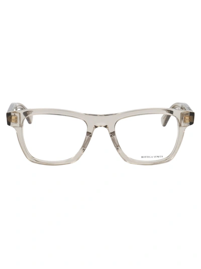 Bottega Veneta BV0121O Clear/Beige Eyeglasses