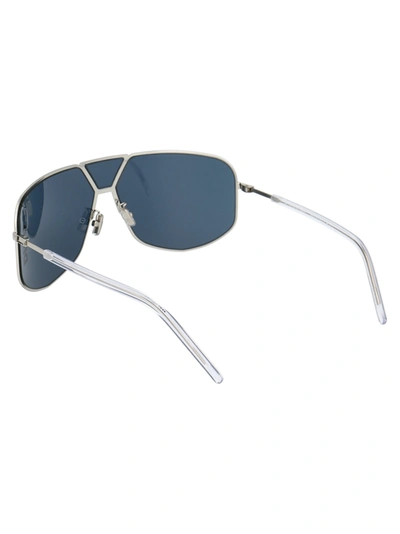 Shop Dior Eyewear Sunglasses In 010ku Palladium