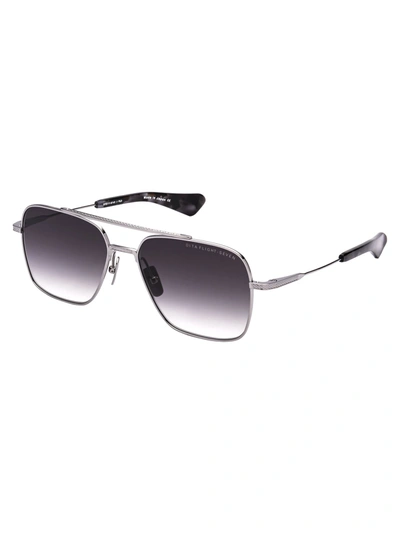 Shop Dita Sunglasses In Black Palladium W/ Dark Grey To Clear - Ar