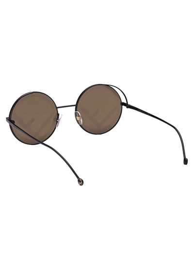 Shop Fendi Sunglasses In 807eb Black