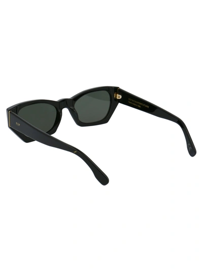 Shop Retrosuperfuture Sunglasses In Black Faded