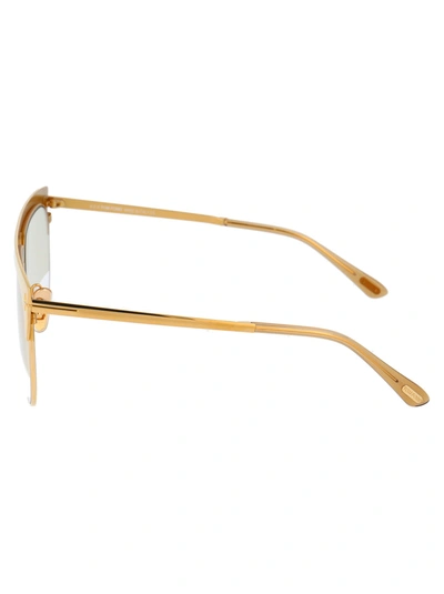 Shop Tom Ford Sunglasses In 30g Gold