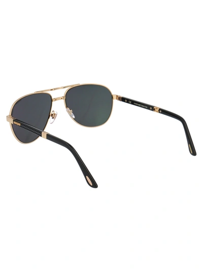 Shop Chopard Eyewear Chopard Sunglasses In Shiny Rose Gold