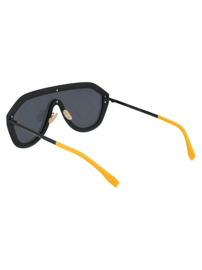 Shop Fendi Sunglasses In 71cmd Blck Yllw