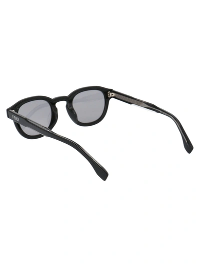 Shop Fendi Sunglasses In 08air Black Grey