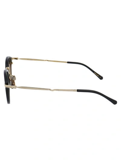 Shop Garrett Leight Sunglasses In White Gold
