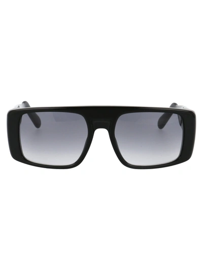 Shop Gcds Sunglasses In 01b Black
