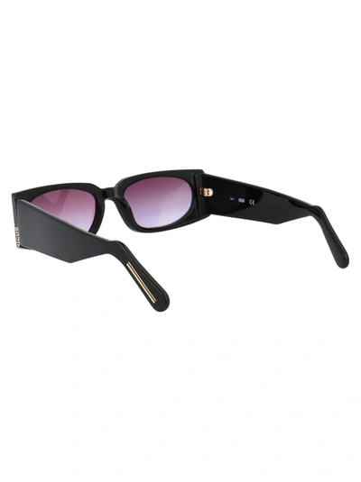 Shop Gcds Sunglasses In 01z Black