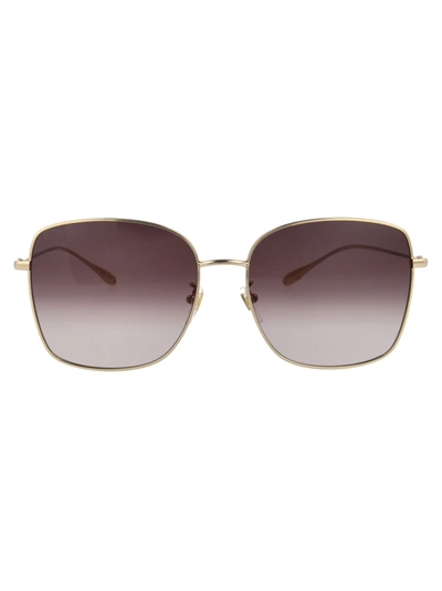 Shop Gucci Eyewear Sunglasses In 002 Gold Gold Brown