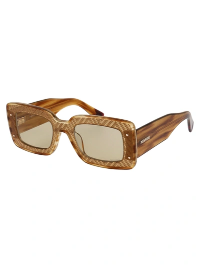 Shop Missoni Sunglasses In 10aqt Beige