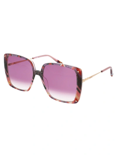 Shop Missoni Sunglasses In Obl3x Pttrn Pnk