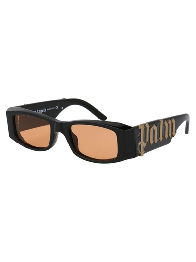 Shop Palm Angels Sunglasses In 1020 Black Orange