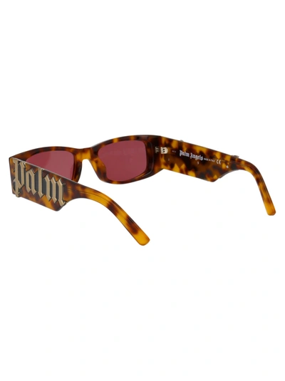Shop Palm Angels Sunglasses In 6037 Brown Purple