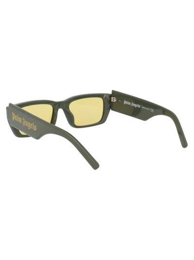 Shop Palm Angels Sunglasses In 5618 Military Yellow