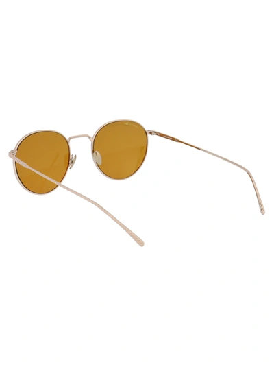 Shop Lacoste Sunglasses In 718 Light Gold