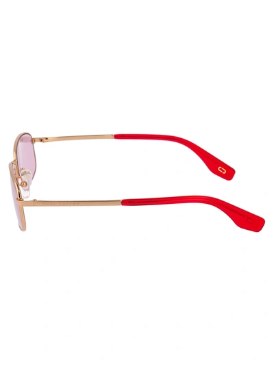 Shop Marc Jacobs Sunglasses In 35ju1 Pink