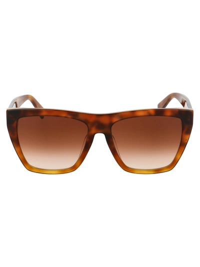 Shop Max Mara Sunglasses In C9bha Hvn Honey