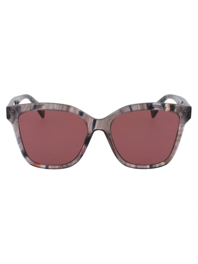 Shop Yohji Yamamoto Sunglasses In 941 Red