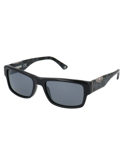 Shop Police Sunglasses In Aauf Dark Grey