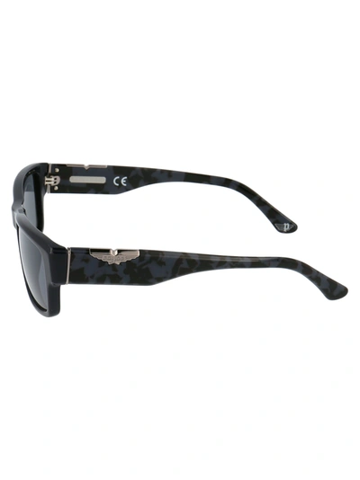 Shop Police Sunglasses In Aauf Dark Grey