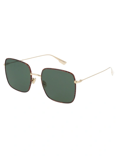Shop Dior Eyewear Sunglasses In 06jo7 Gold Havn