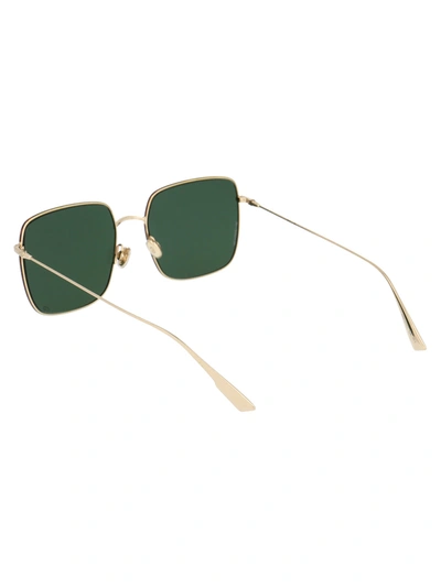 Shop Dior Eyewear Sunglasses In 06jo7 Gold Havn