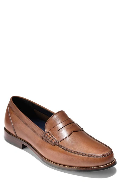 Shop Cole Haan 'pinch Grand' Penny Loafer In British Tan