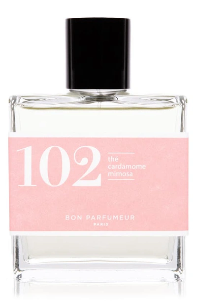 Shop Bon Parfumeur 102 Tea, Cardamom & Mimosa Eau De Parfum, 0.5 oz