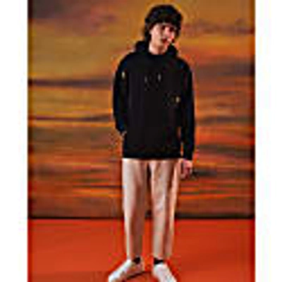 Ingmarson Bee Embroidered Hoodie Black Men In Black