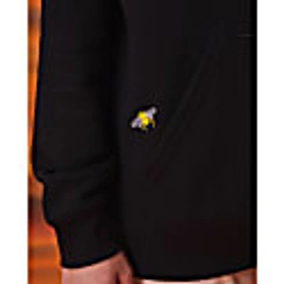 Ingmarson Bee Embroidered Hoodie Black Men In Black