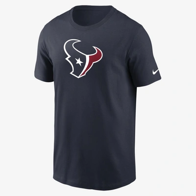 Shop Nike Women's Logo Essential (nfl Houston Texans) T-shirt In Blue