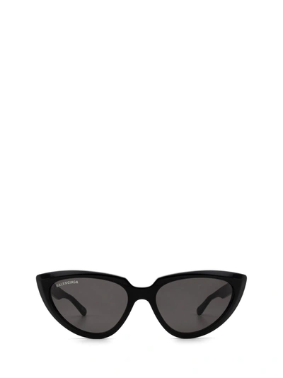 Shop Balenciaga Eyewear Cat Eye Sunglasses In Black