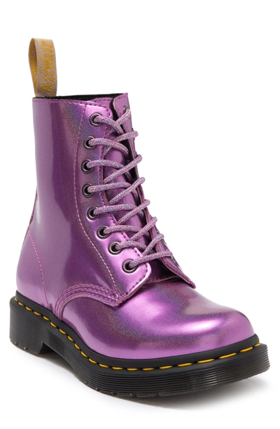 Shop Dr. Martens' 1460 Pascal Prism Boot In Pink Prism