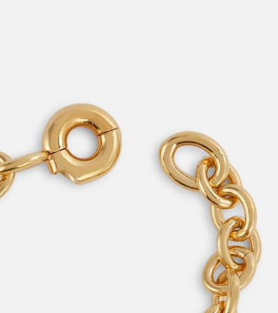 Shop Saint Laurent Chain-link Bracelet In Gold