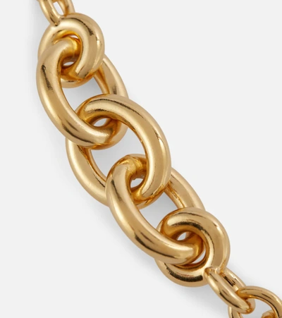 Shop Saint Laurent Chain-link Bracelet In Gold