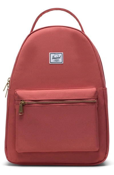 Shop Herschel Supply Co Nova Mid Volume Backpack In Dusty Cedar