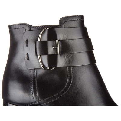 Shop Tod's Heeled Boots In Black