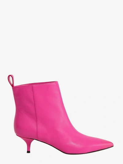 Shop L'autre Chose Ankle Boots In Pink
