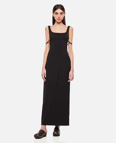 Jacquemus La Robe Valdu Sleeveless Maxi Dress In Black | ModeSens