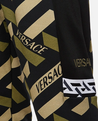 Shop Versace Combo Monogram Track Pants