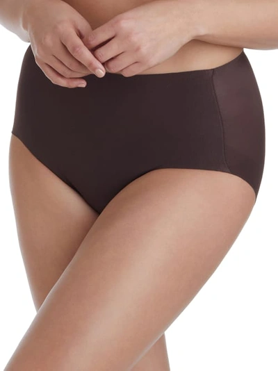 Shop Miraclesuit Light Shaping Full Brief In Coffee