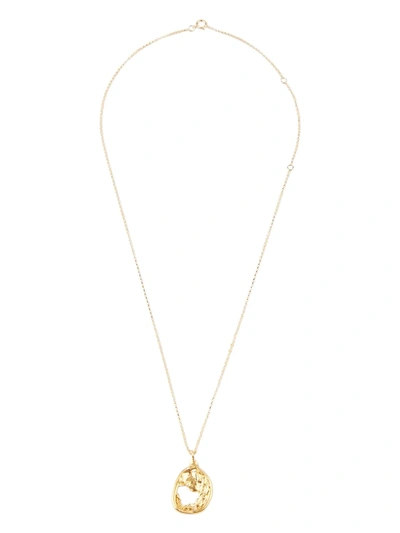 Shop Alighieri The Aperture Of Twilight Necklace In Gold