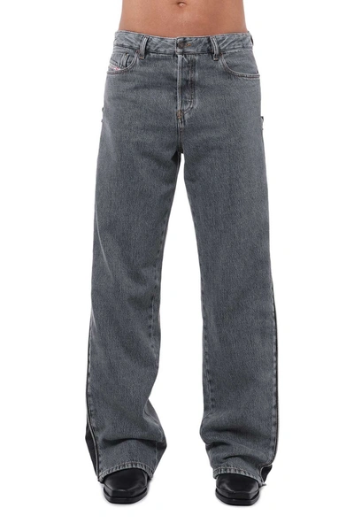 Shop Diesel 1955 Straight Jeans In Mixed Colours