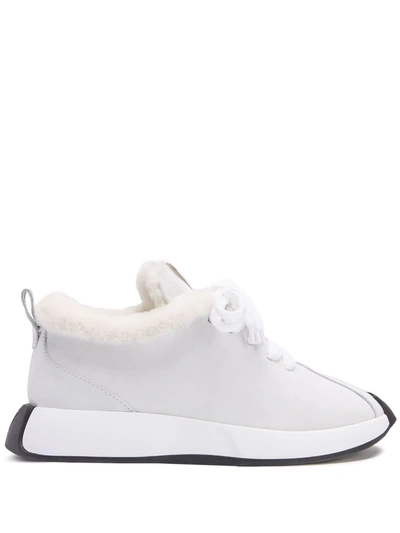 Shop Giuseppe Zanotti Ferox Low-top Sneakers In White