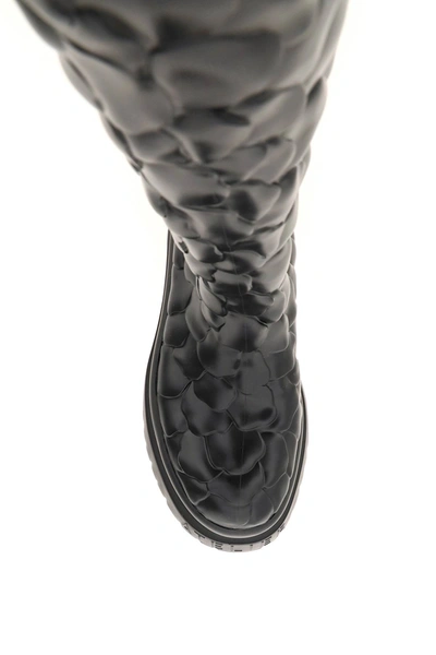Shop Valentino Garavani Atelier Shoes 03 Rose Edition Boots In Black