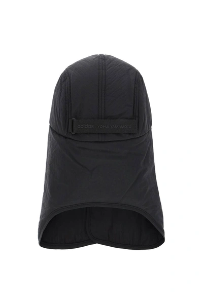 Shop Y-3 Nylon Cocoon Hood In Black