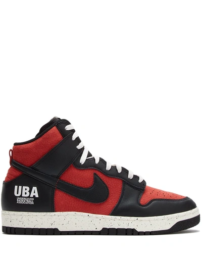 Shop Nike X Undercover Dunk 1985 Uba High-top Sneakers In Red