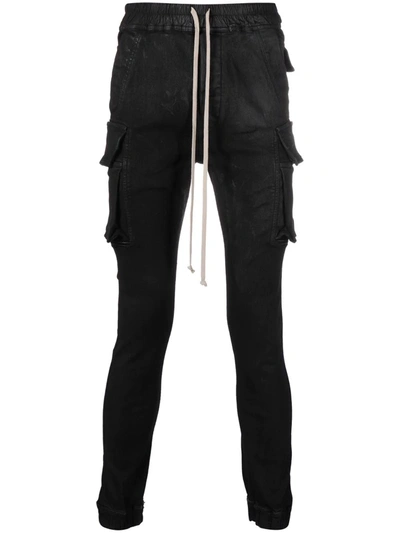 Shop Rick Owens Drkshdw Skinny-fit Cargo Trousers In Black