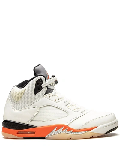 Shop Jordan Air  5 Retro "shattered Backboard" Sneakers In White