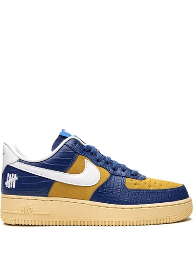 Shop Nike X Undefeated Air Force 1 Low "blue Croc" Sneakers